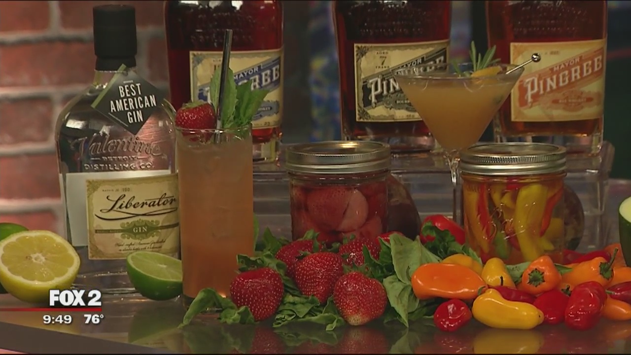 Infusing your booze with garden vegetables