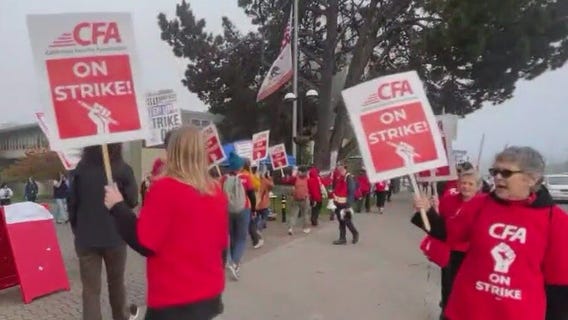 CSU faculty holds 1-day strike at Cal State LA