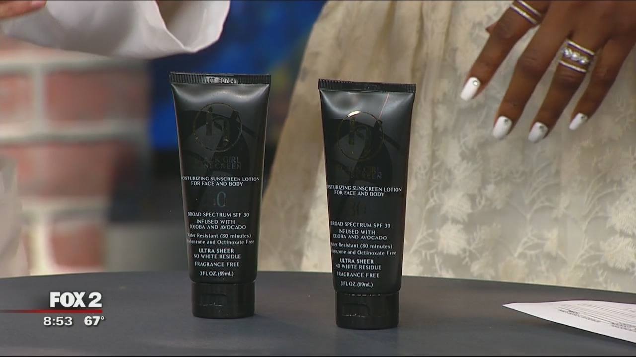 'Black Girl Sunscreen' talks skincare