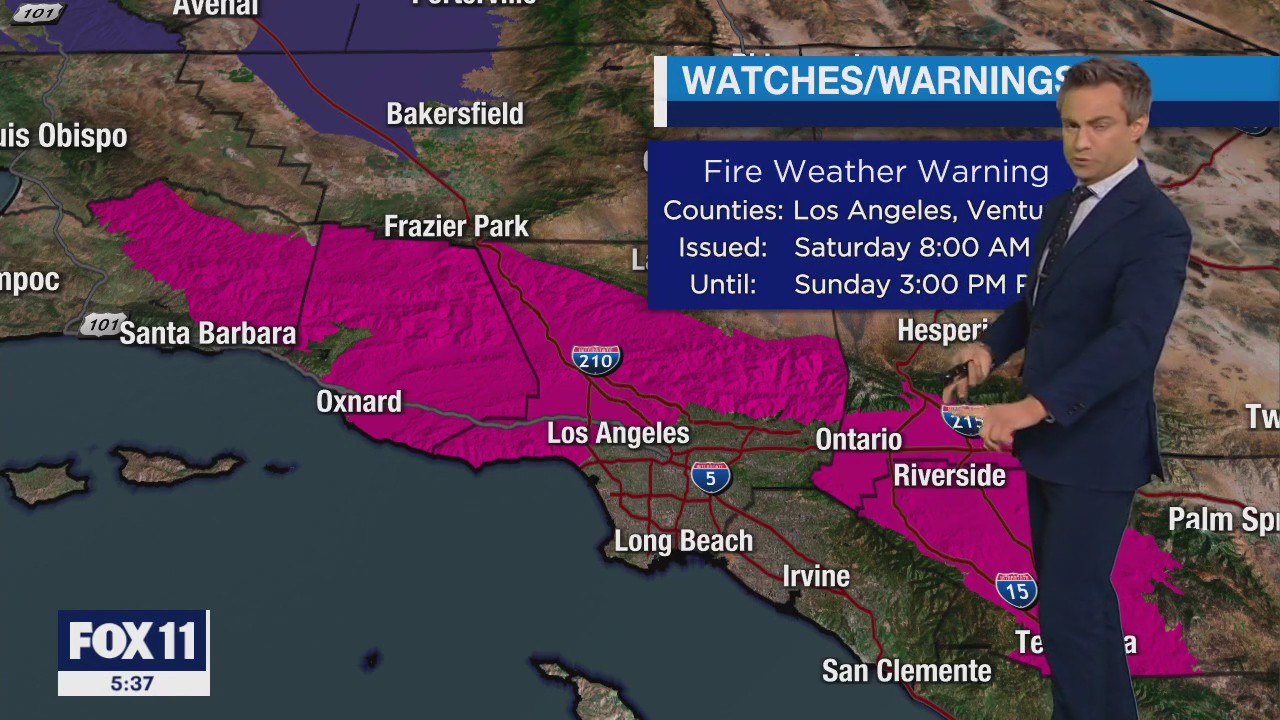 Weather Forecast for Friday, Dec. 8