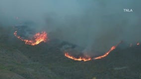 South Fire destroys 1 building in Ventura Co.