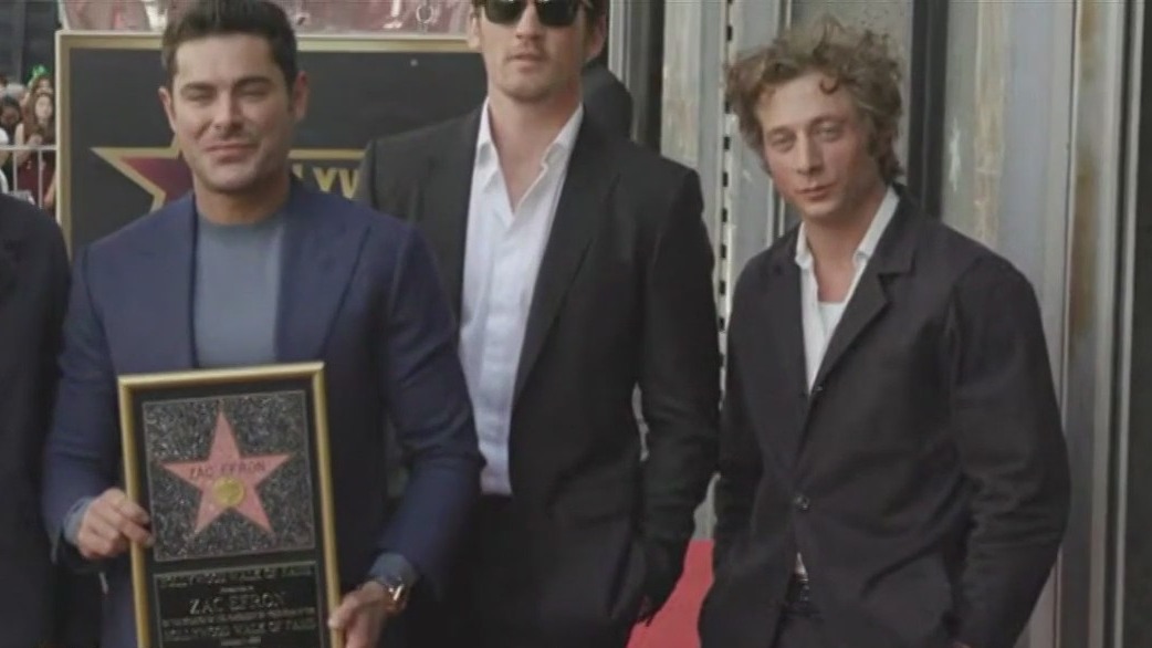 Zac Efron gets star on Hollywood Walk of Fame
