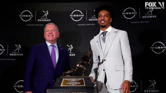 Jayden Daniels wins Heisman Trophy