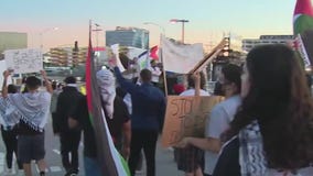 Ceasefire rally held near LAX