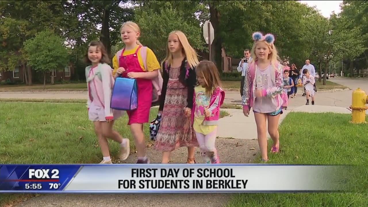 First Day of School a week early in Berkley