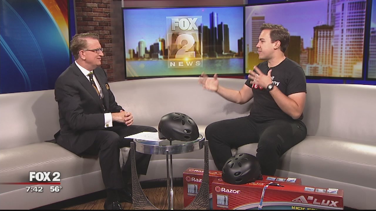 Detroit Bus Scooter Giveaway