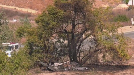 1 dead in small plane crash in Corona