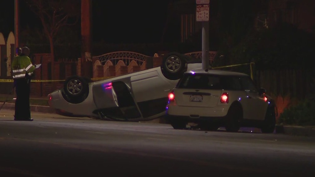 1 dead in 4-car crash in Sun Valley