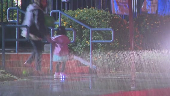 Residents welcome rain in Duarte