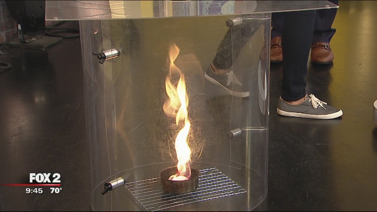 Lee & Ryan learn how to make a fire tornado