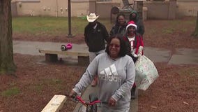 Woman makes holiday wishes come true