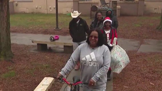 Woman makes holiday wishes come true