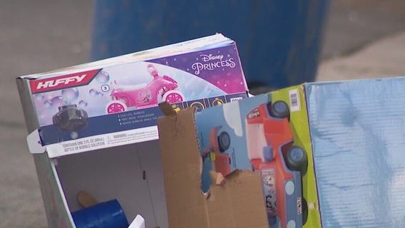 Christmas trash can show what's in your home