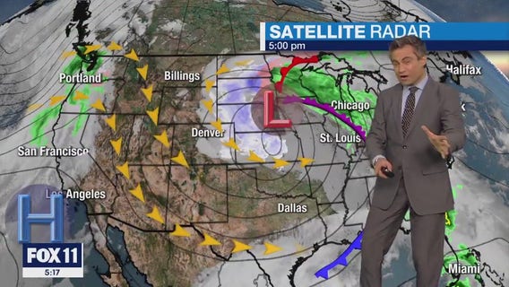 Weather Forecast for Monday, Dec. 25