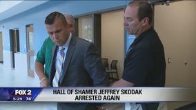 Hall of Shamer Jeff Skodak arrested after court hearing