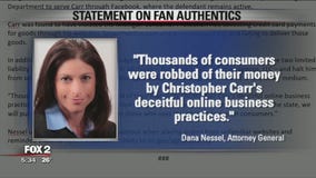 Hall of Shame sportswear CEO served on Facebook by AG