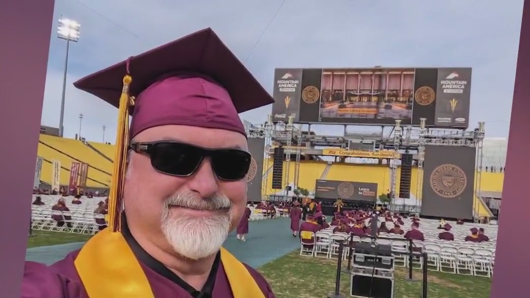 Rose Bowl athlete graduates 4 decades later