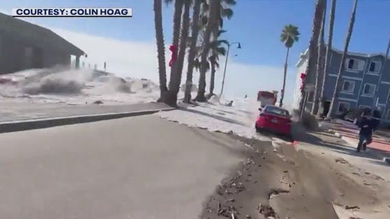 High surf prompts beach closures