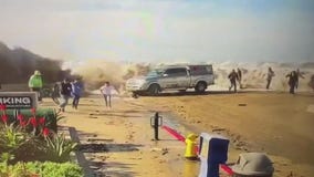 Rogue wave comes crashing in Ventura