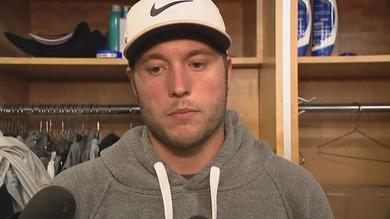 Stafford 'No games going to ever be perfect...we just got to do a better job staying on the field'