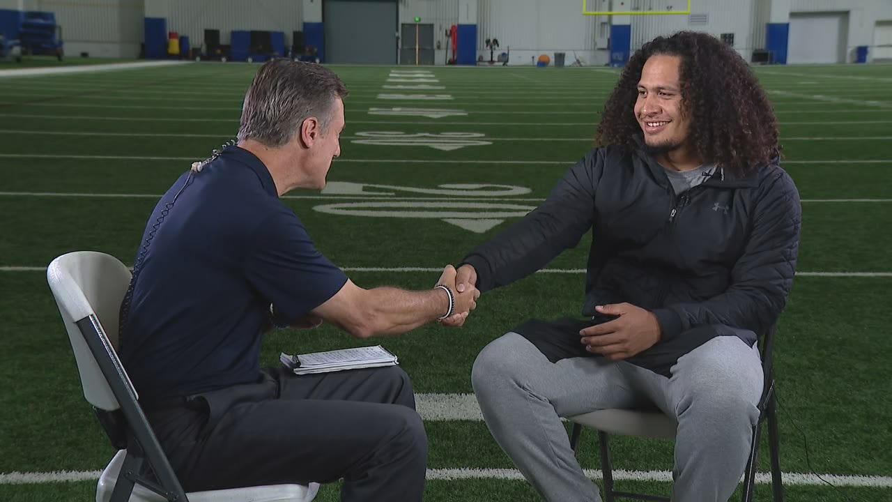 Miller goes one-on-one with Jahlani Tavai