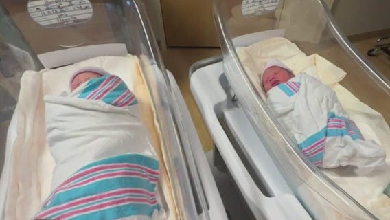 Parents welcome twins in 2023 and 2024