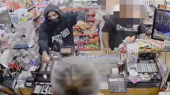 Man tries to rob store with lighter fluid
