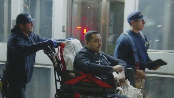 LAPD officer assaulted at Metro Station