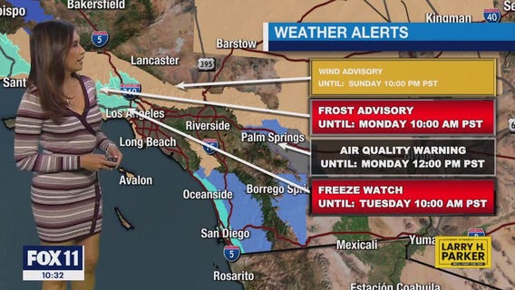 Weather Forecast for Sunday, Jan. 7