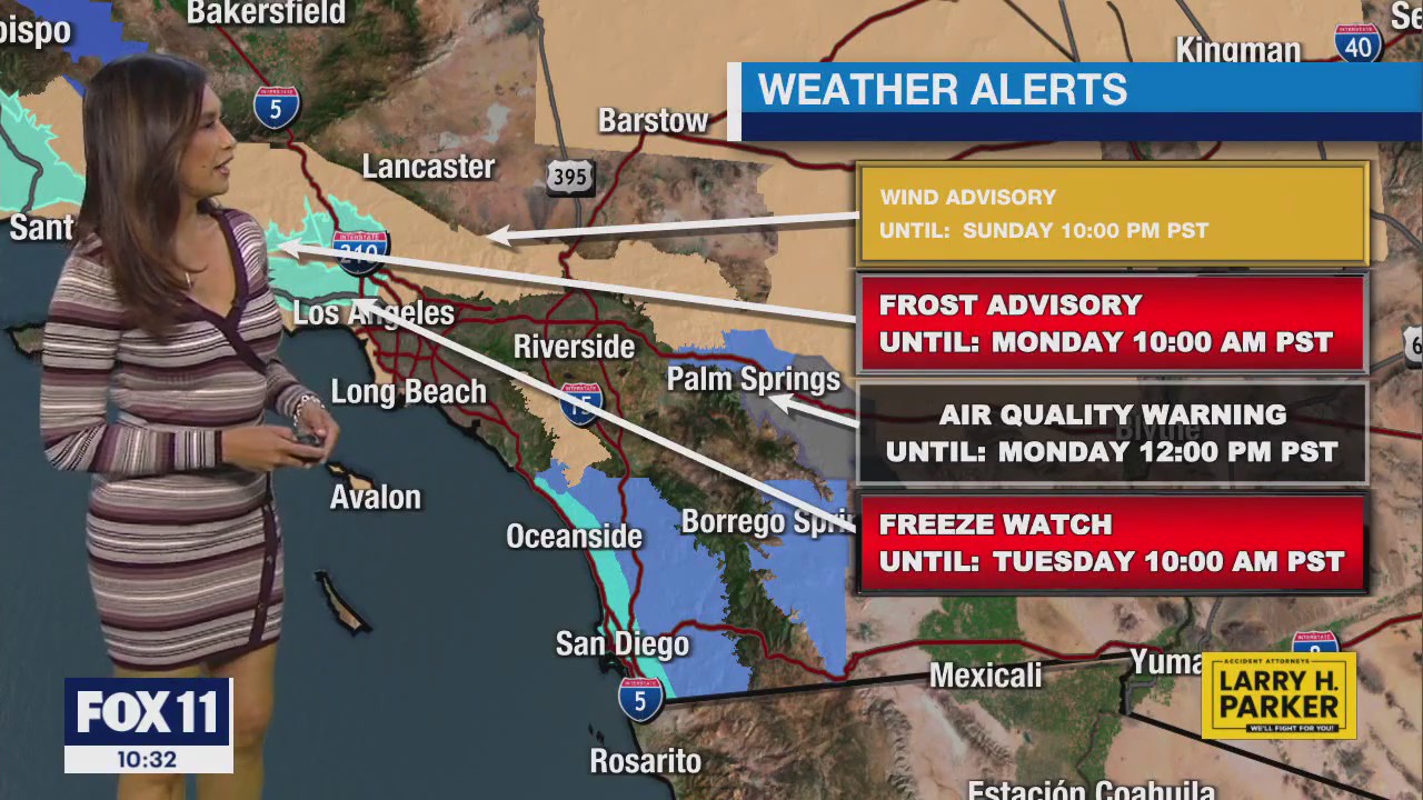 Weather Forecast for Sunday, Jan. 7