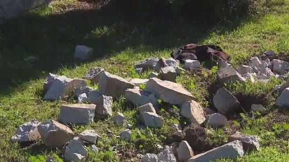 Cemetery vandals targeting tombstones