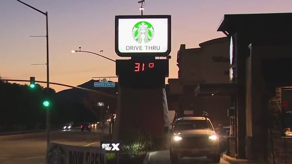 Freezing temps hit Southern California