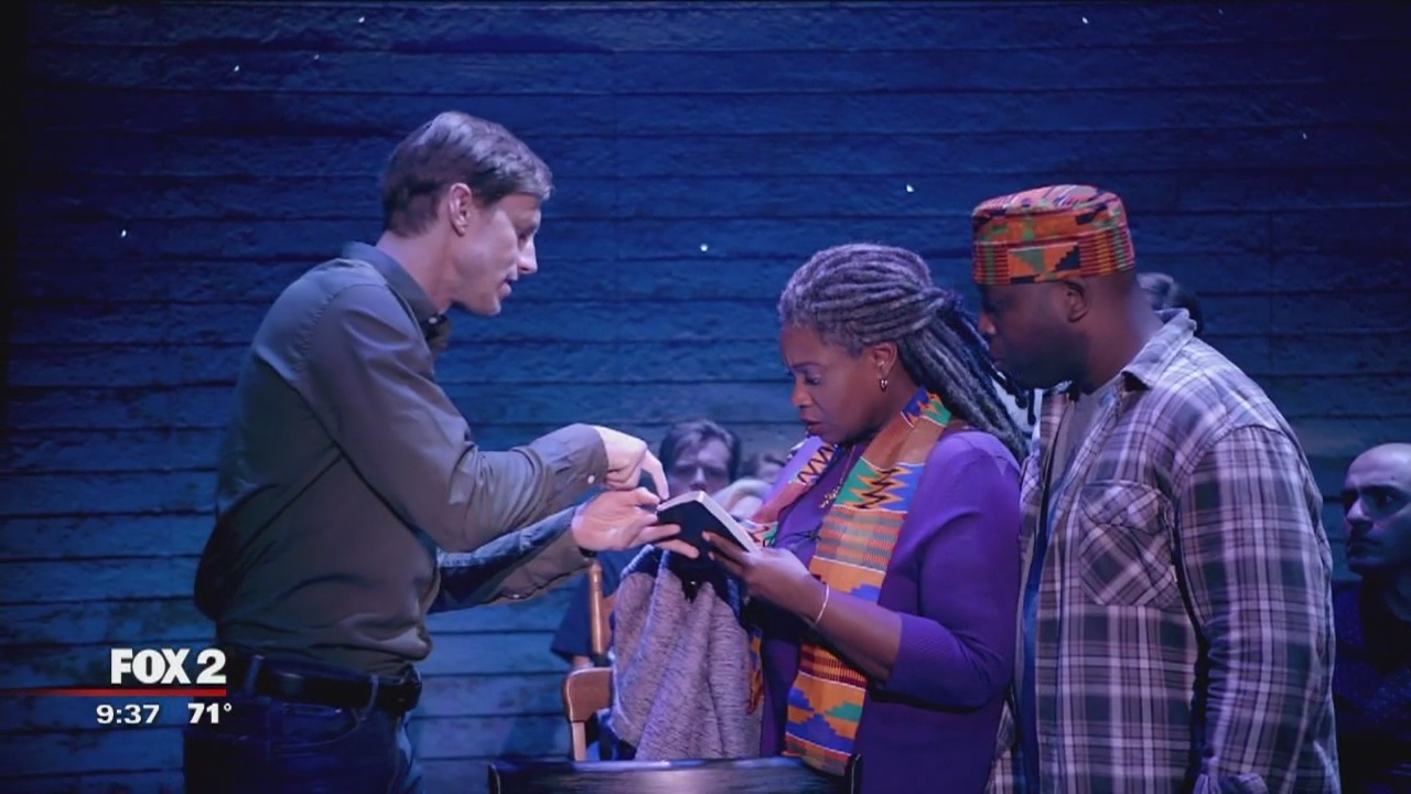 "Come From Away" at Detroit's Fisher Theatre