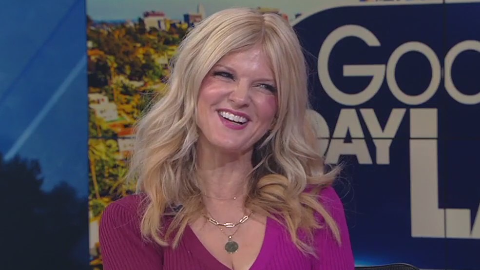 Arden Myrin visits Good Day LA
