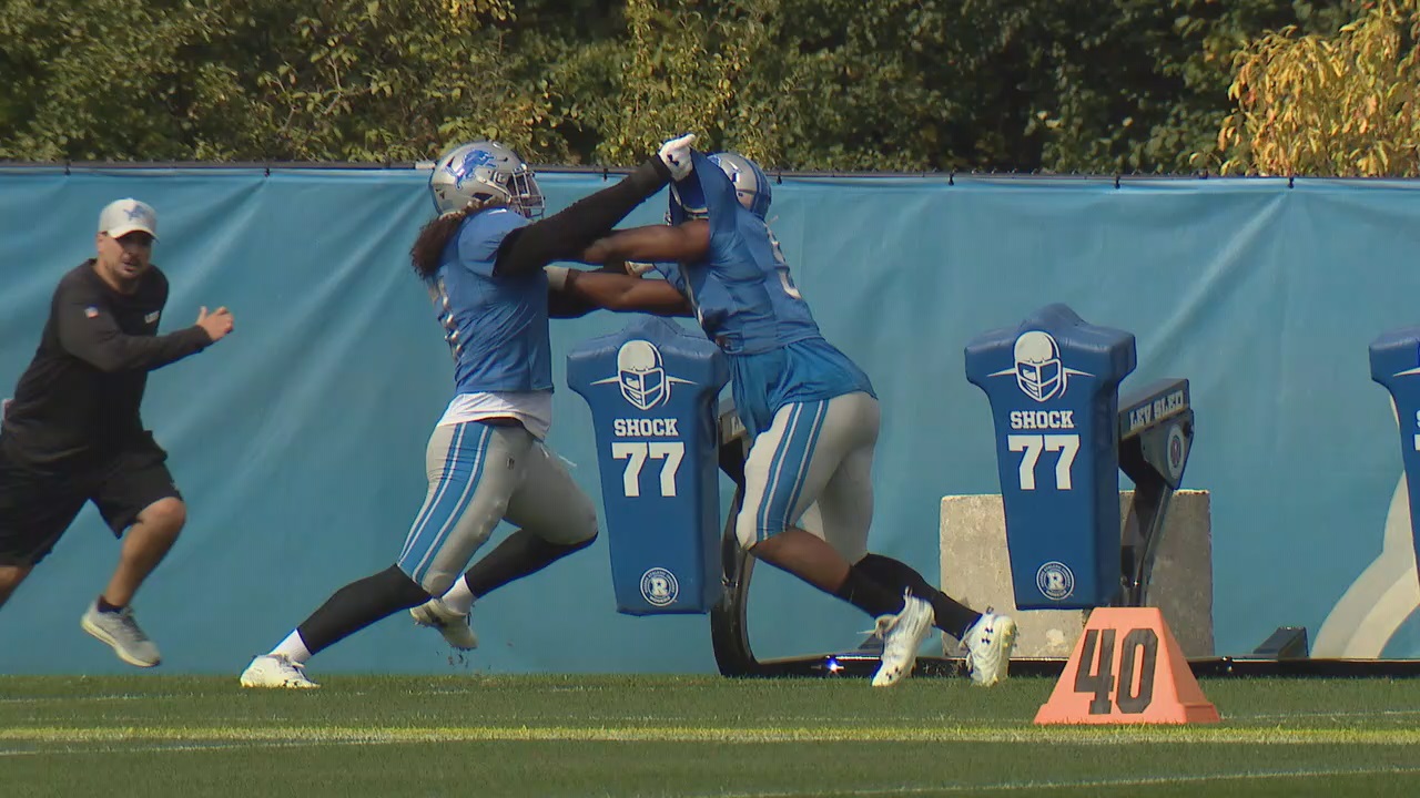 Woodriffe with Patricia, Stafford & Jones as they ready for Packers