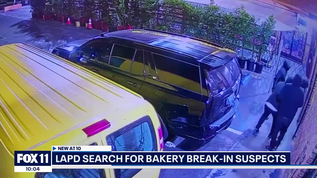 LASD searches for bakery break-in suspects