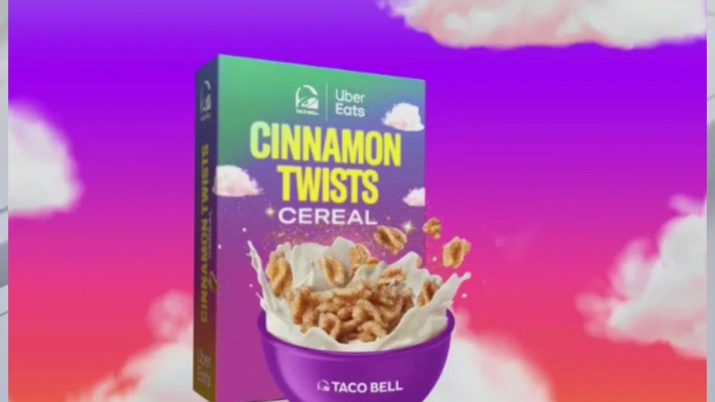 Taco Bell introduces new cereal