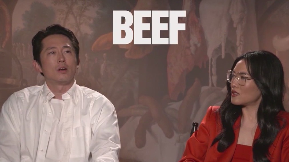 How do 'Beef' stars deal with beef?