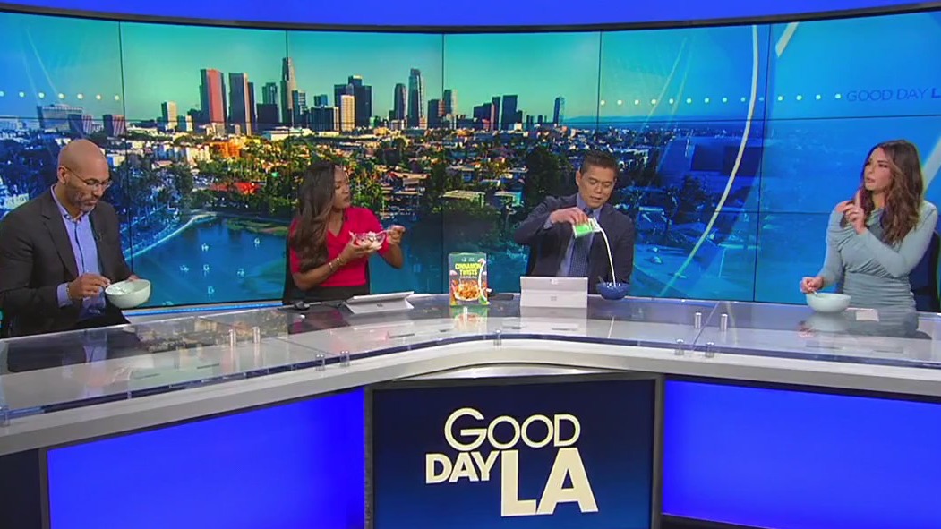 Good Day LA tests out Taco Bell's new cereal