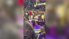 WATCH: LeBron James confronted by overzealous fan