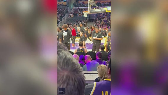 WATCH: LeBron James confronted by overzealous fan