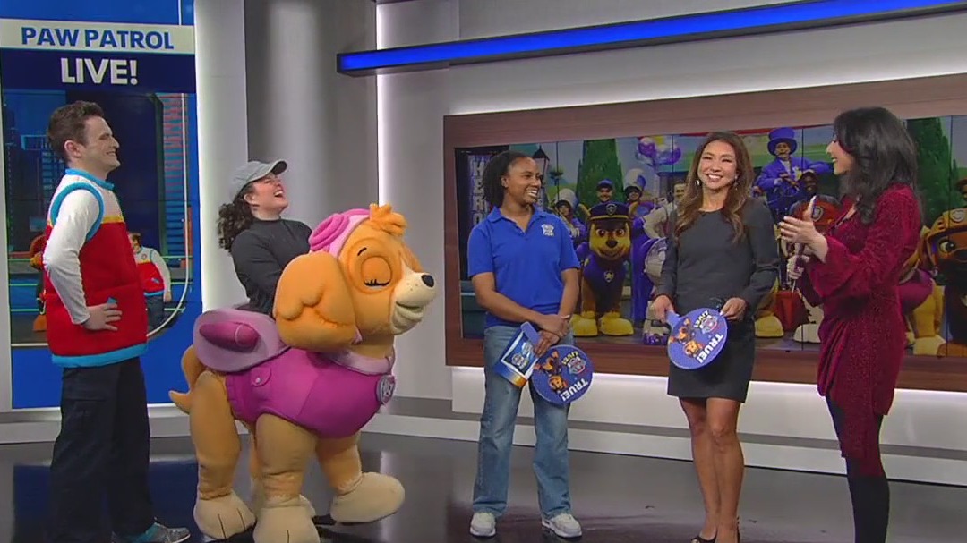 Paw Patrol's Ryder and Skye on Good Day LA