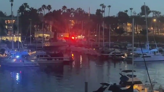 Toddler found alone on boat in Marina del Rey