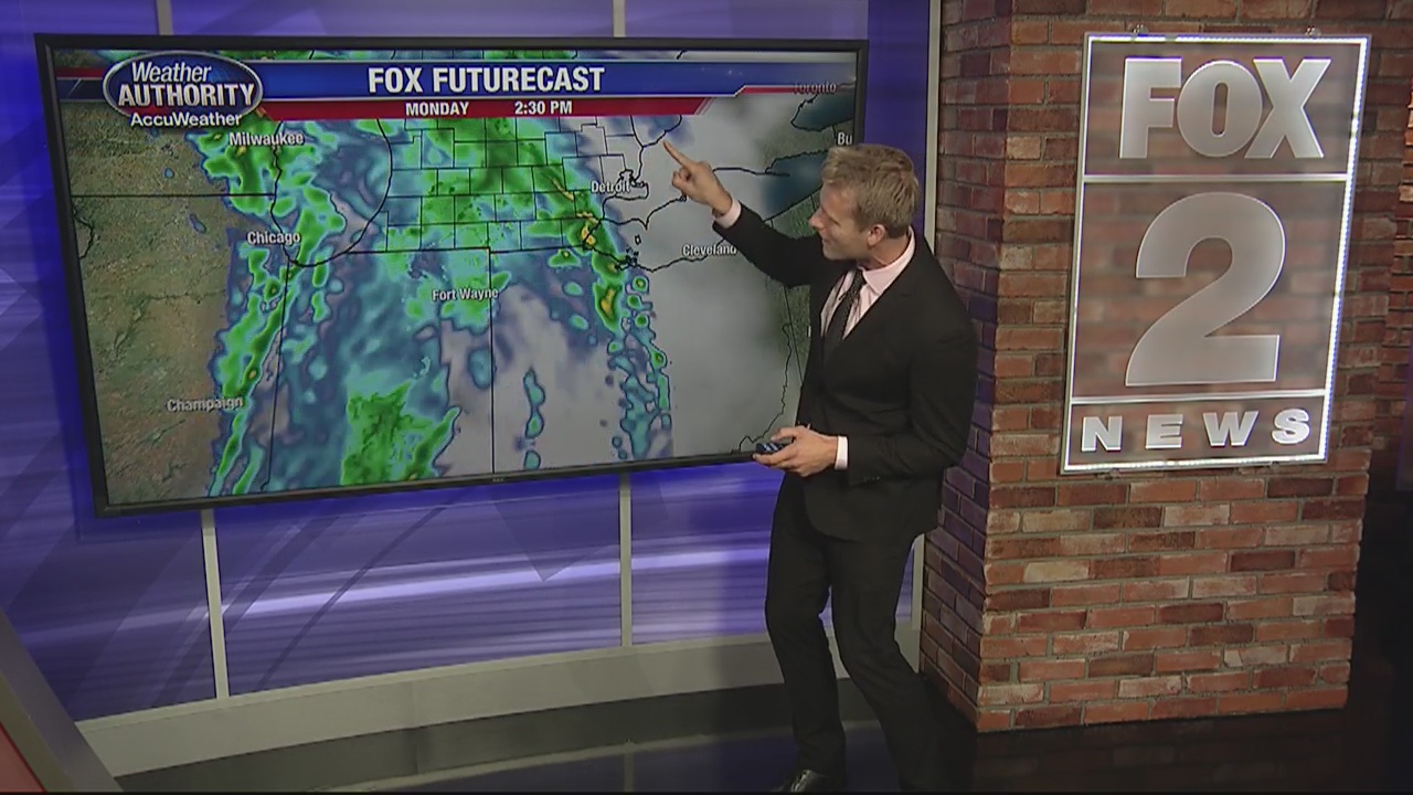 A round of rain is heading our way! | FOX 2 Detroit