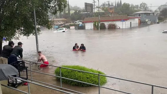 San Diego drenched by torrential rain