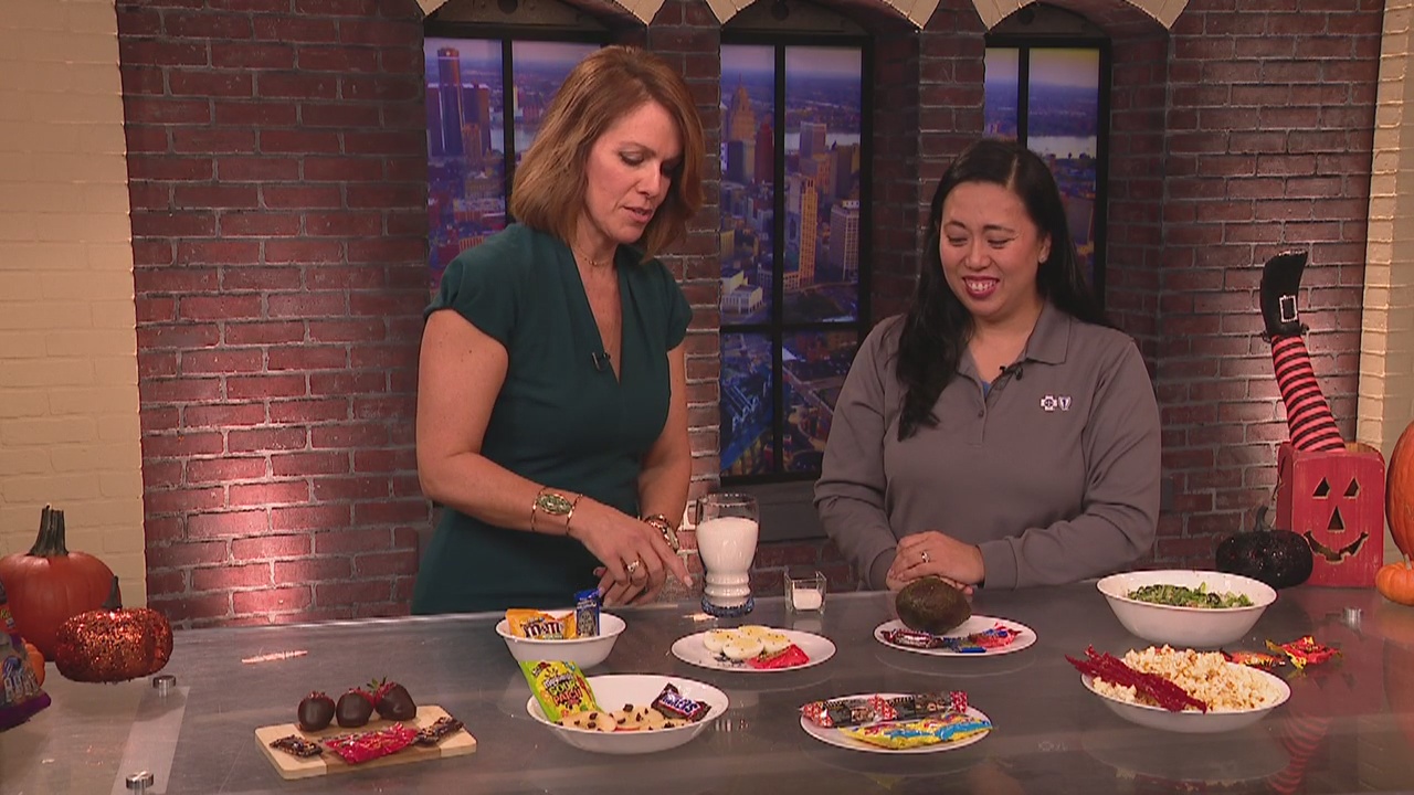 Your sacrificing a lot of calories this Halloween.