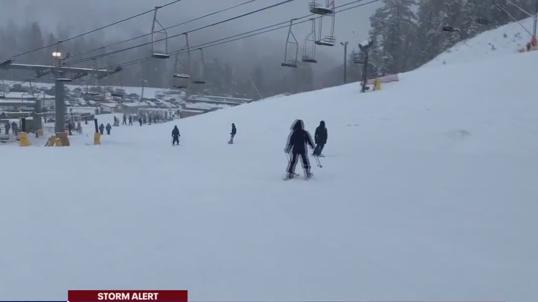 Winter storms dump fresh snow in mountains