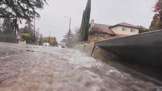 Winter storm drenches Southern California