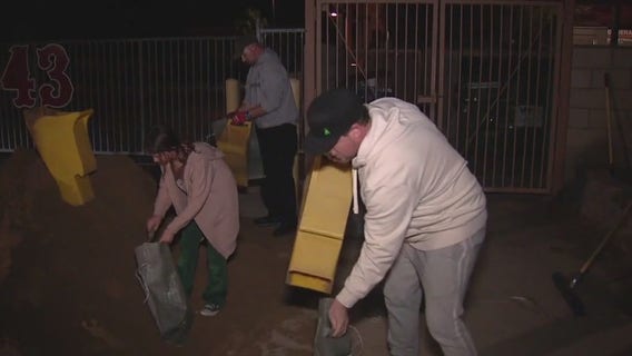 Atmospheric river comes to SoCal