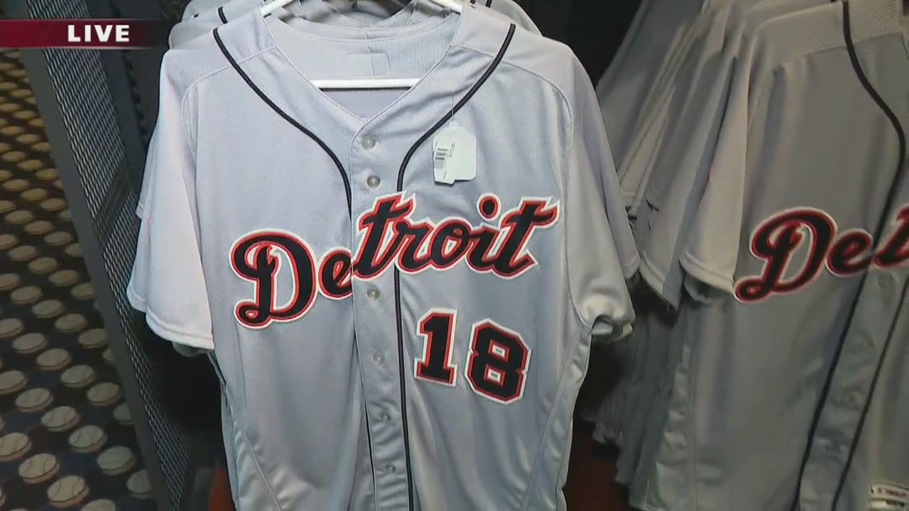 Detroit Tigers garage sale